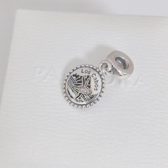 Pandora Pandora Mexico Los Cabos Whale Dangle Charm Travel Destination Pendant - Picture 4 of 7